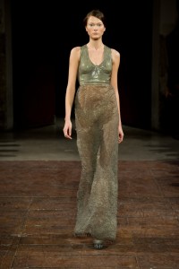 Iris van Herpen Micro collection couture design inspired by microorganisms, featuring microscopic patterns translated into sculptural garments.